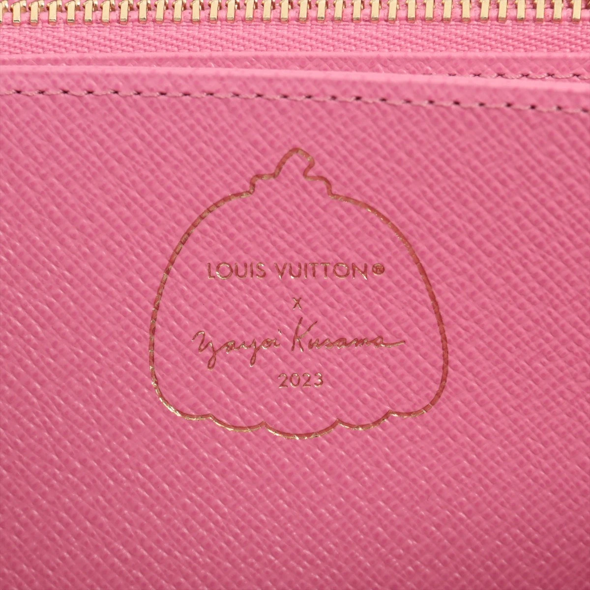 ヴィトン×草間彌生 モノグラム ジッピーウォレット LV×YK ブラウン