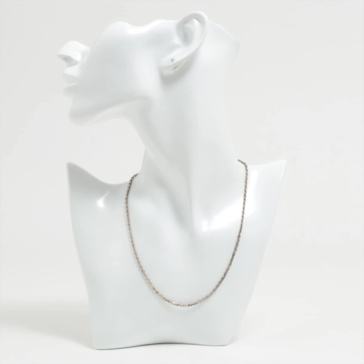 【大好評】HERMES ネックレス アクセサリー シルバー エルメス HERMES ネックレス シルバー 925 セリエ チェーン 50.2