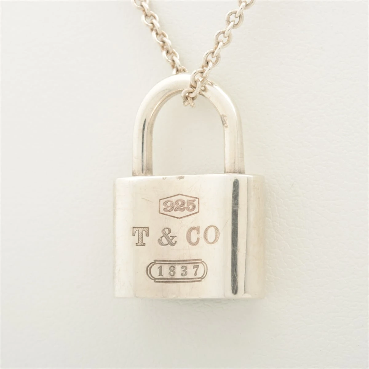 Tiffany & Co. ロックネックレスシルバー1837 変色あり