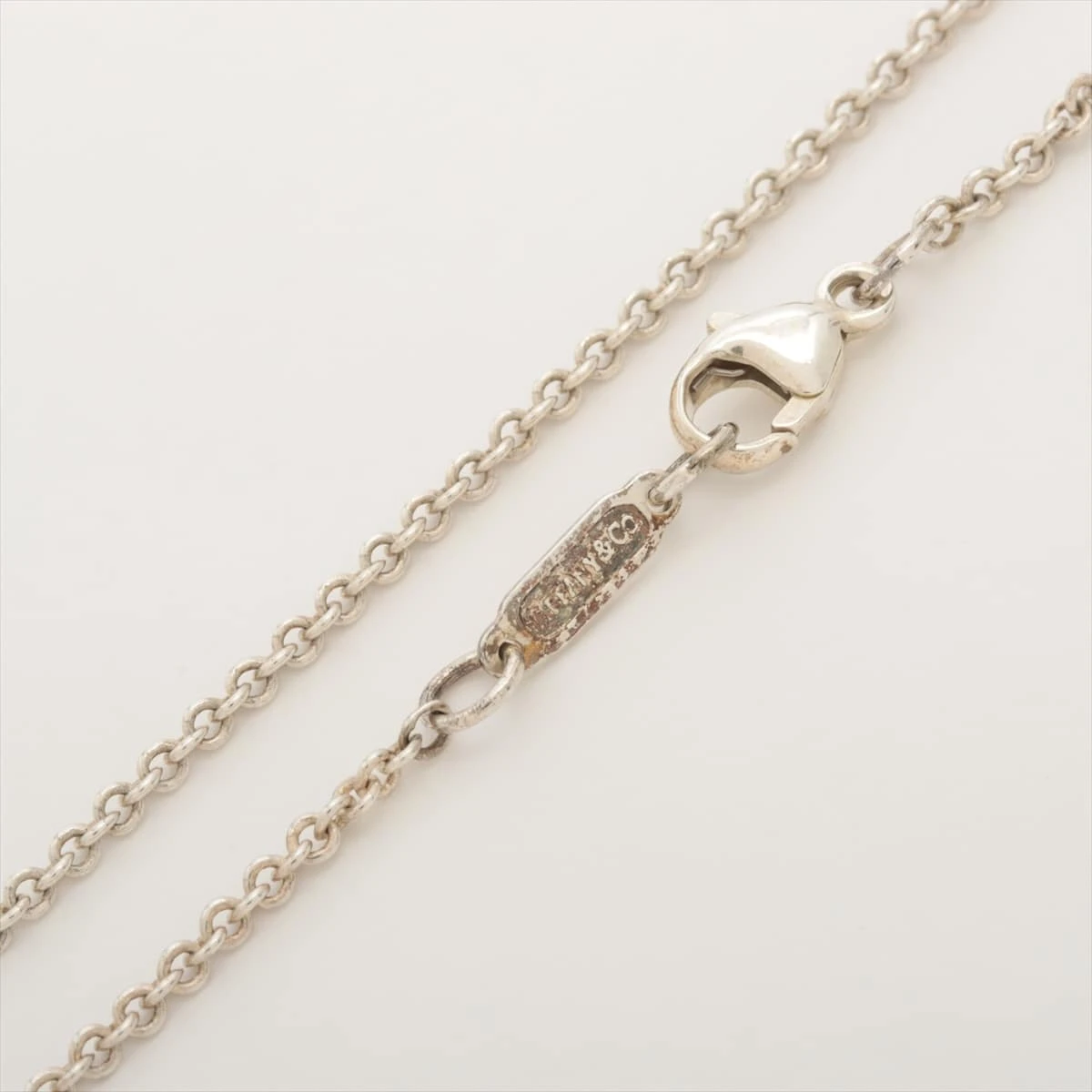 Tiffany & Co. ロック ネックレス シルバー 1837 変色あり Tiffany