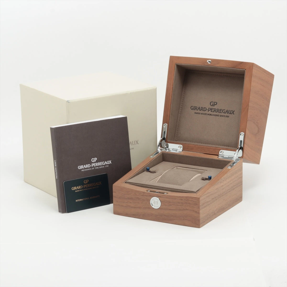 ジラール・ペルゴ未使用BOX 未開封 長い沈黙を破った「ジラール・ペルゴ」キャスケット。マニア納得