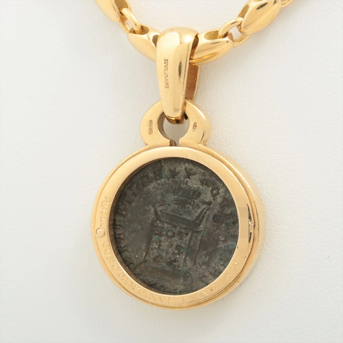 ブルガリ モネーテ ネックレス 750(YG) 45.9g PI027972｜中古ブランド