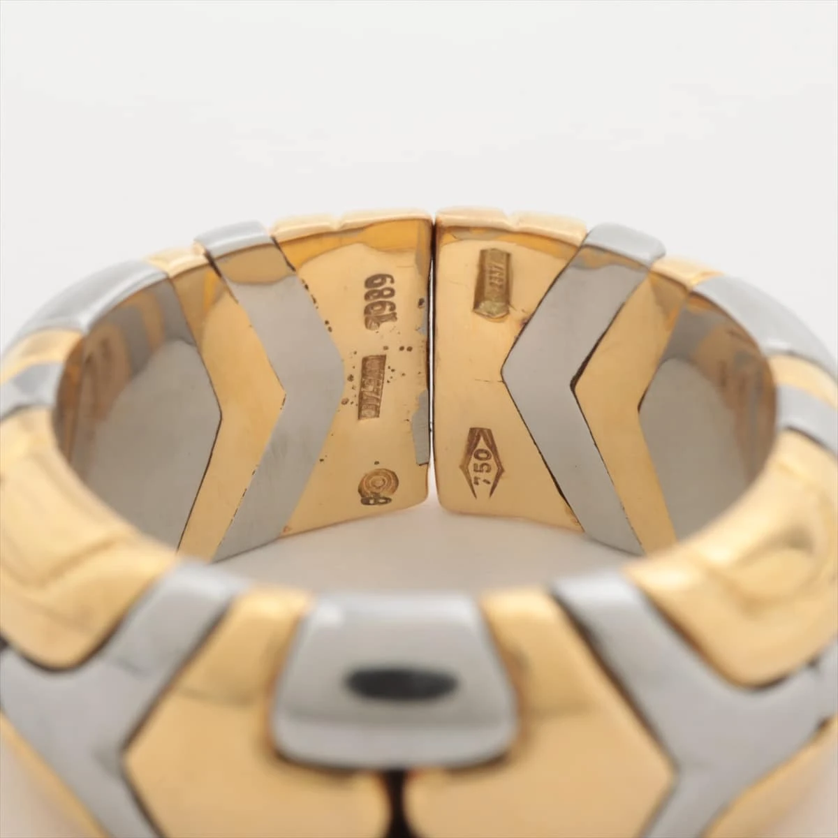 BVLGARI】ブルガリ アルべアーレ 750YG/SS イエローゴールド 