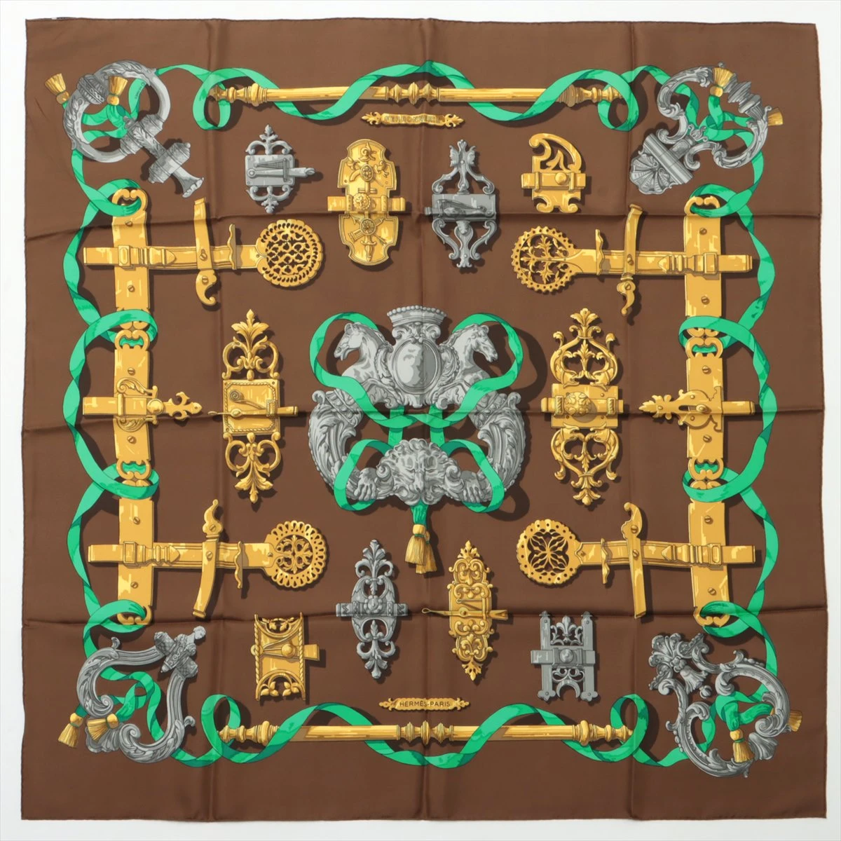 エルメス カレ90 FERRONNERIE 鉄細工 【公式通販】