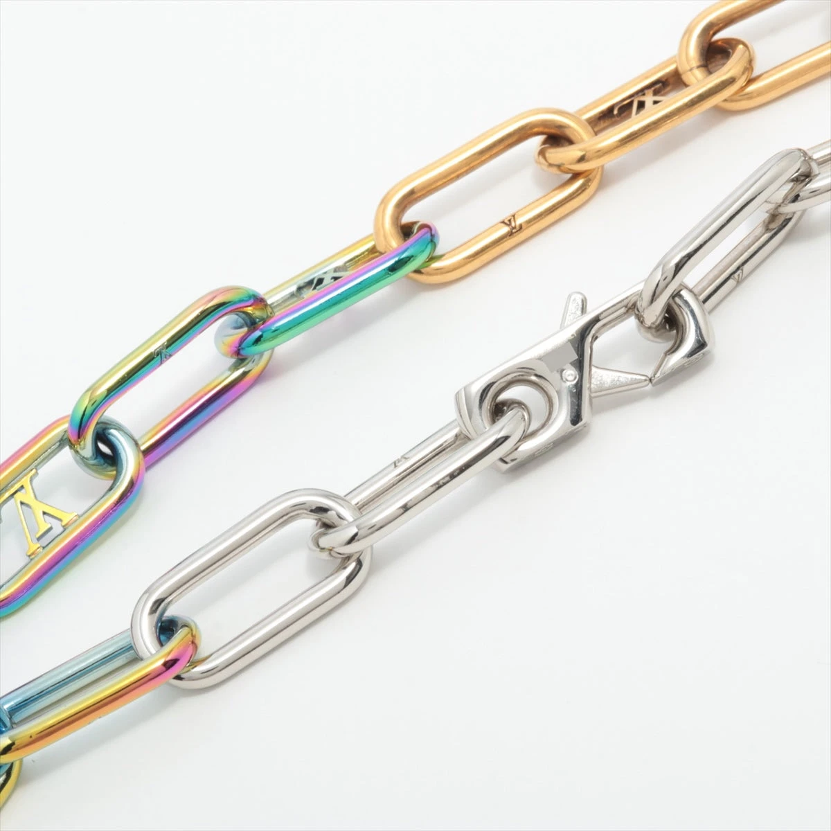 【極美品】ルイヴィトン コリエ シグネチャー チェーン マルチ M80177 brandbayshop_v0079943200