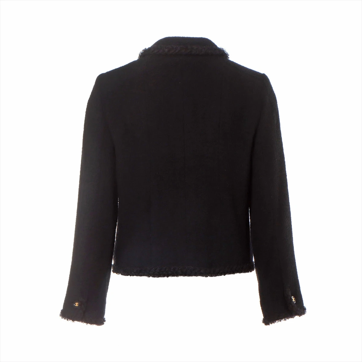 シャネル黒１つボタンジャケット 名古屋】【CHANEL】シャネル 23-24AW デニムジャケット ココ