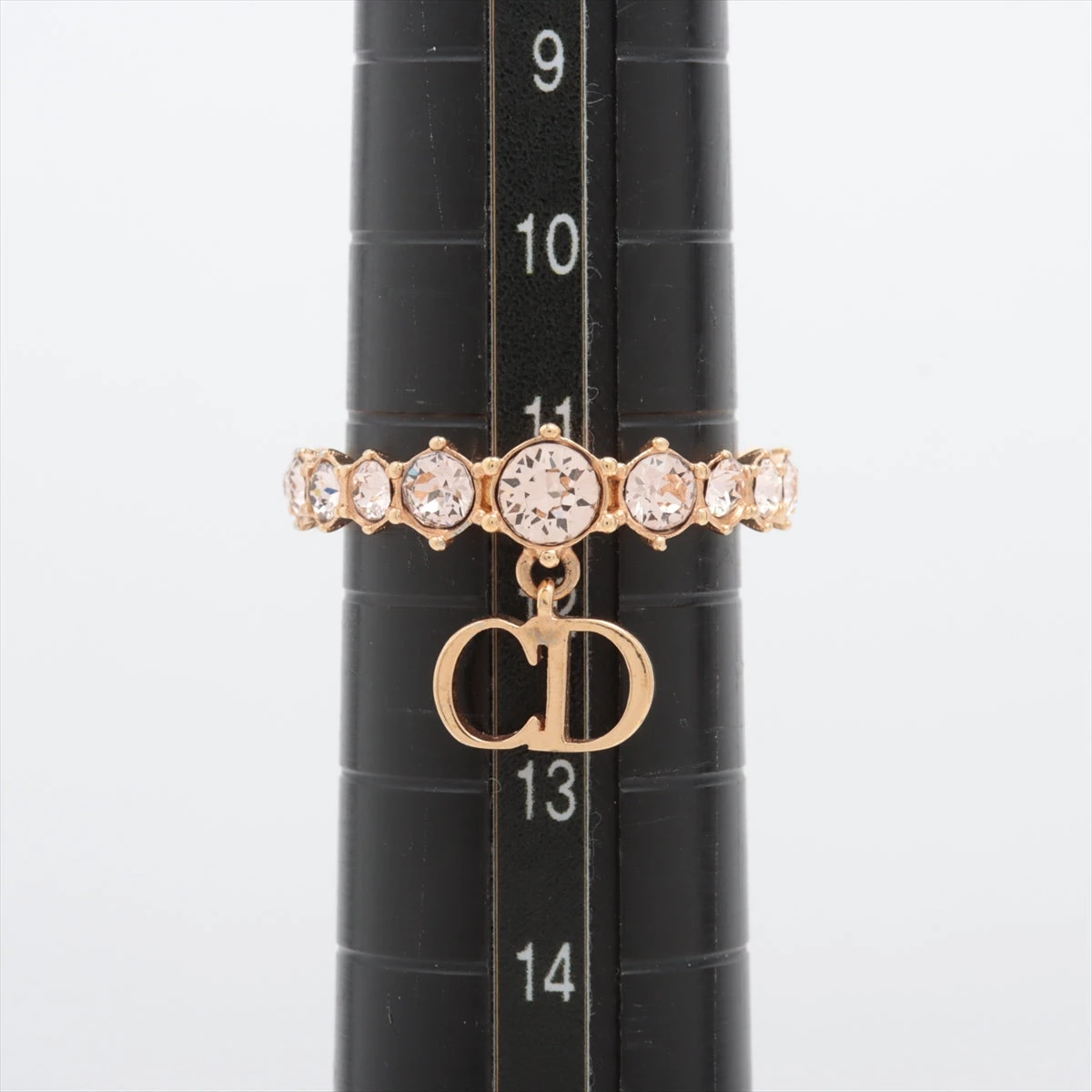 ディオール Clair D Lune GP×ラインストーン ピンクゴールド