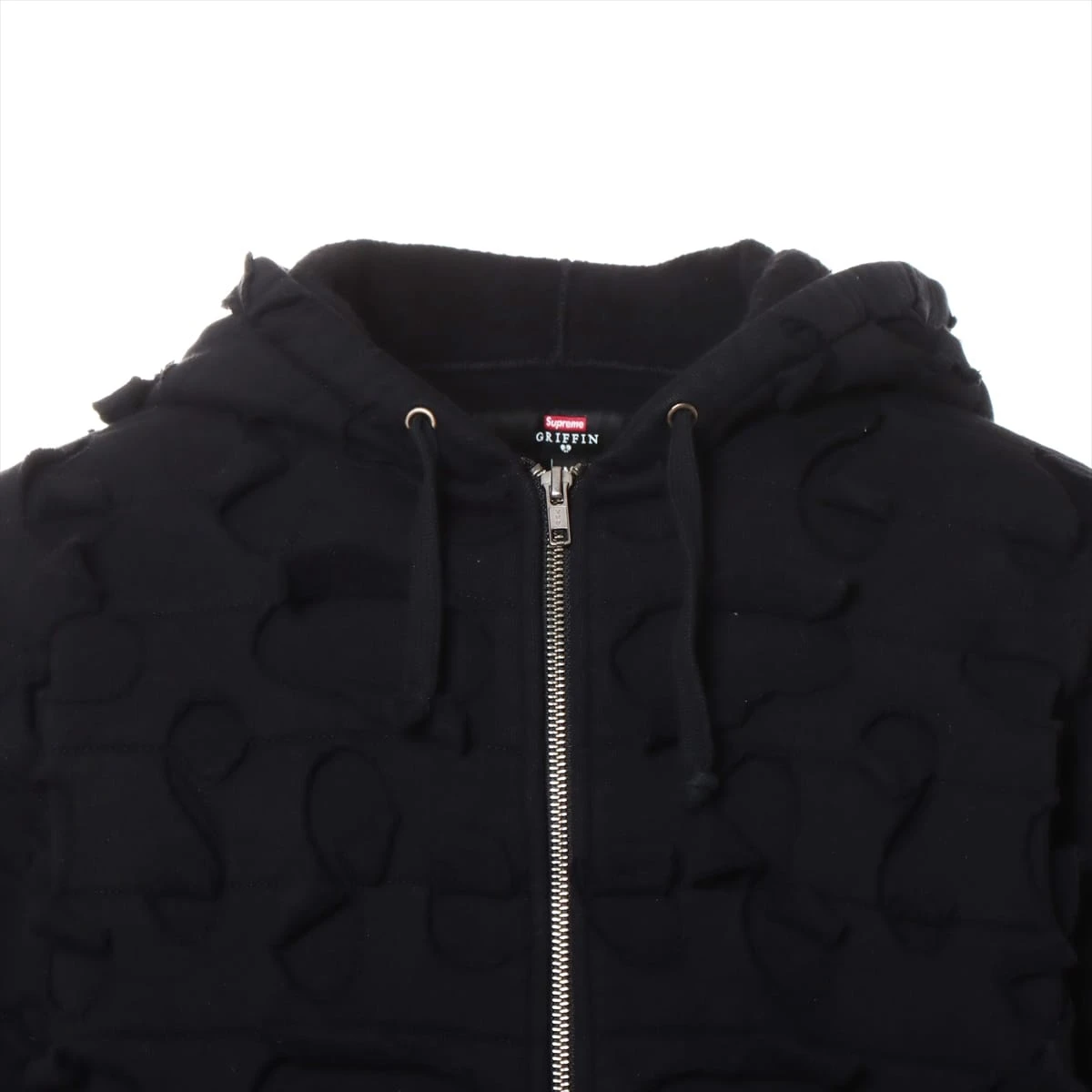 Sukin 美顔器Supreme griffin ジップアップフーディー黒L グリフィン