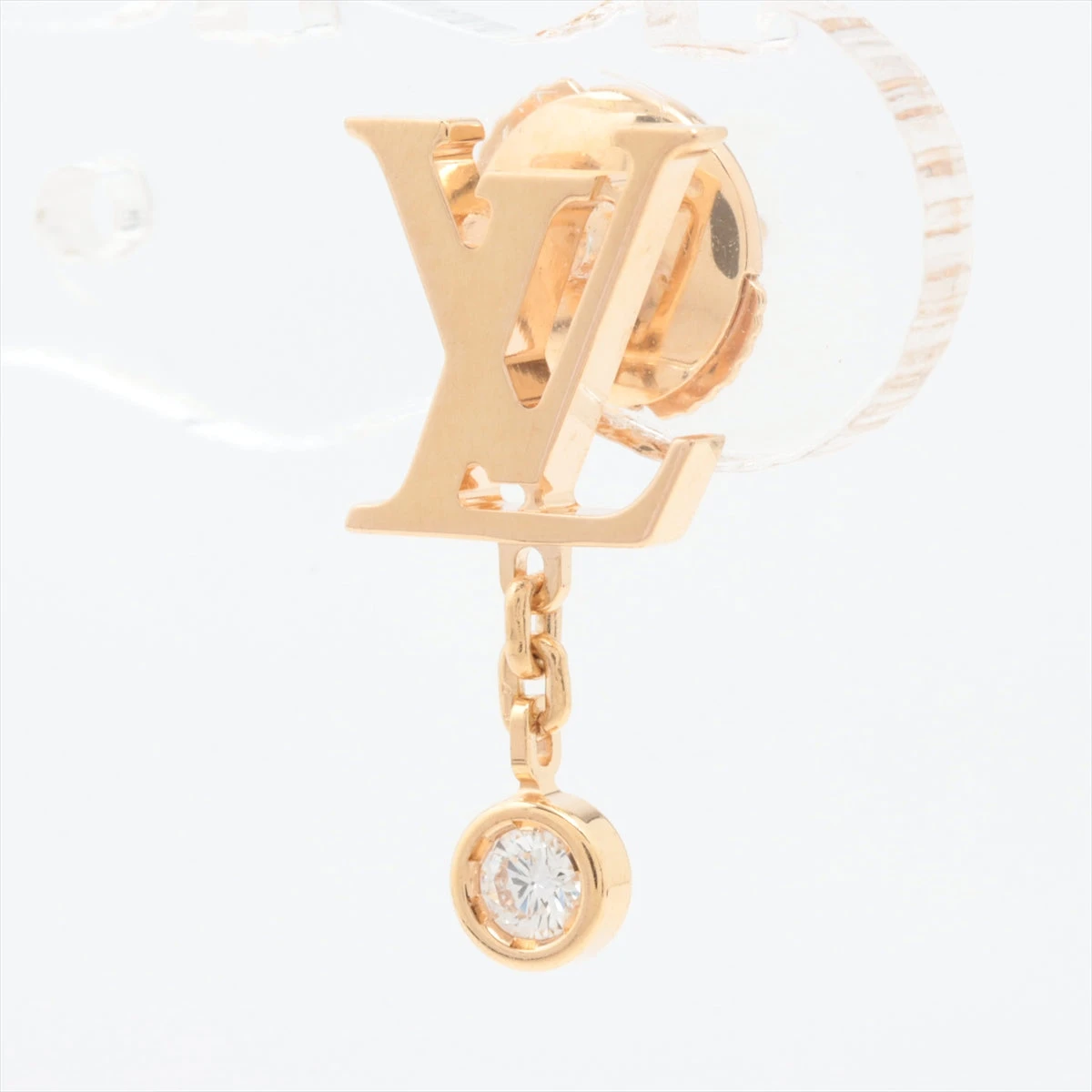 ルイヴィトン ピュスイディール ブロッサム ダイヤ シングルピアス K18PG ルイヴィトン LOUIS VUITTON ピュスイディール ブロッサム