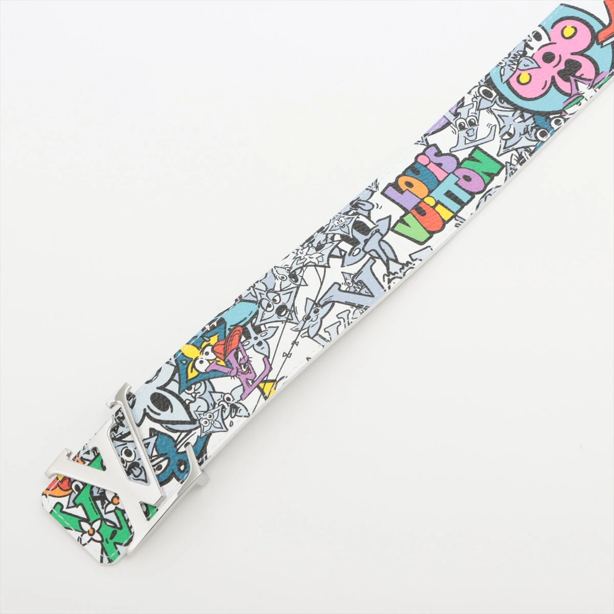 LVイニシャルホワイトリバーシブルベルト 楽天市場】【新品】 ルイヴィトン ベルト LVイニシャル 40mm