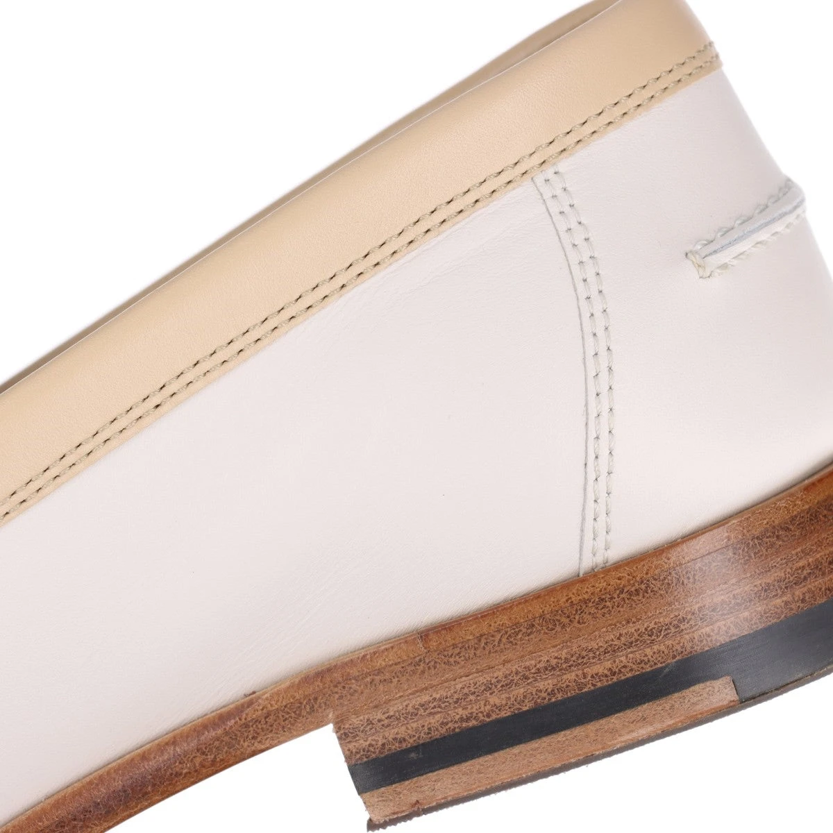 着用1回 HERMES 24年購入 デスタン ローファー 白 36.5 ケリー 着用1回 HERMES 24年購入 デスタン ローファー 白 36.5 ケリー