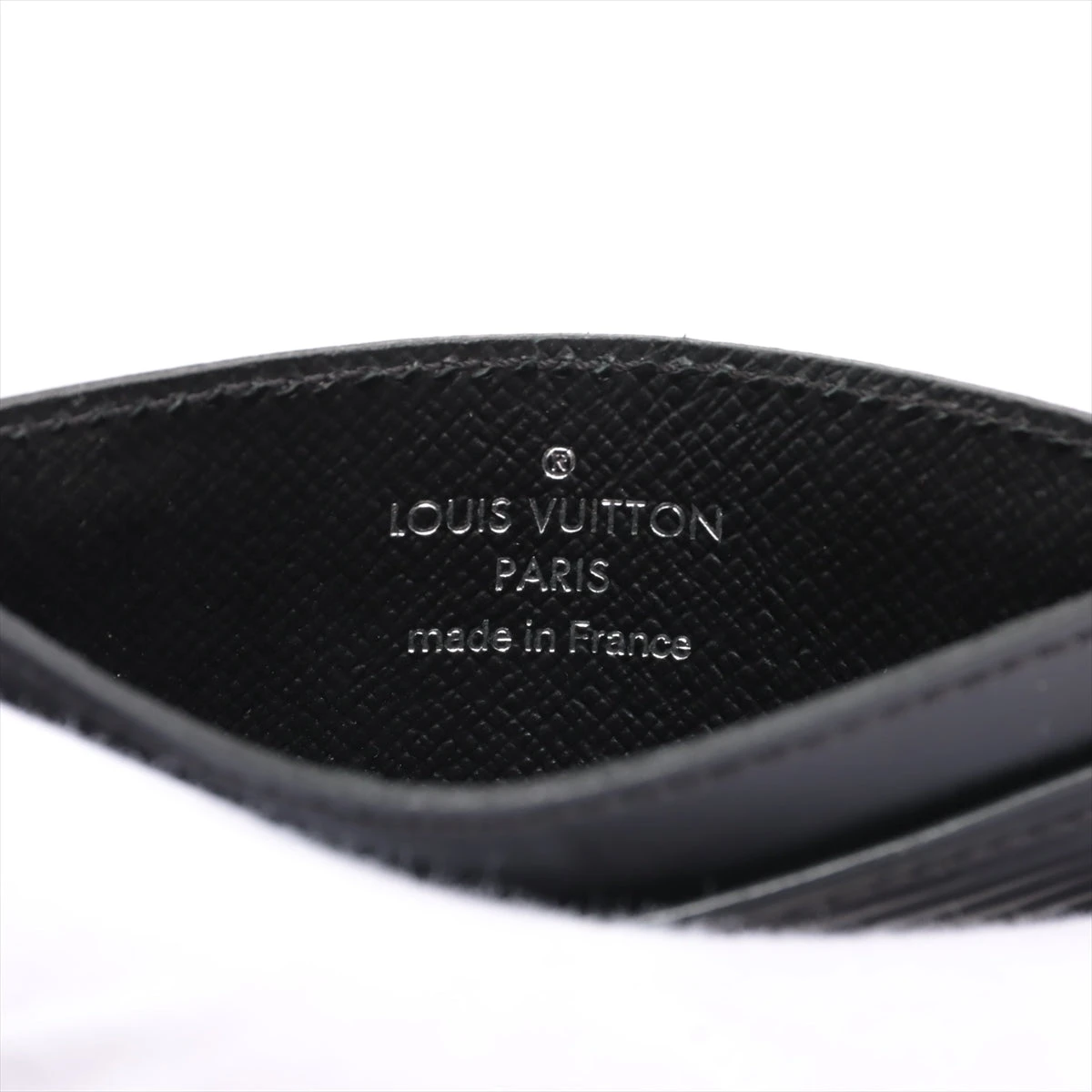 ヴィトン エピ ポルトカルトサーンプル M63512 ノワール カードケース