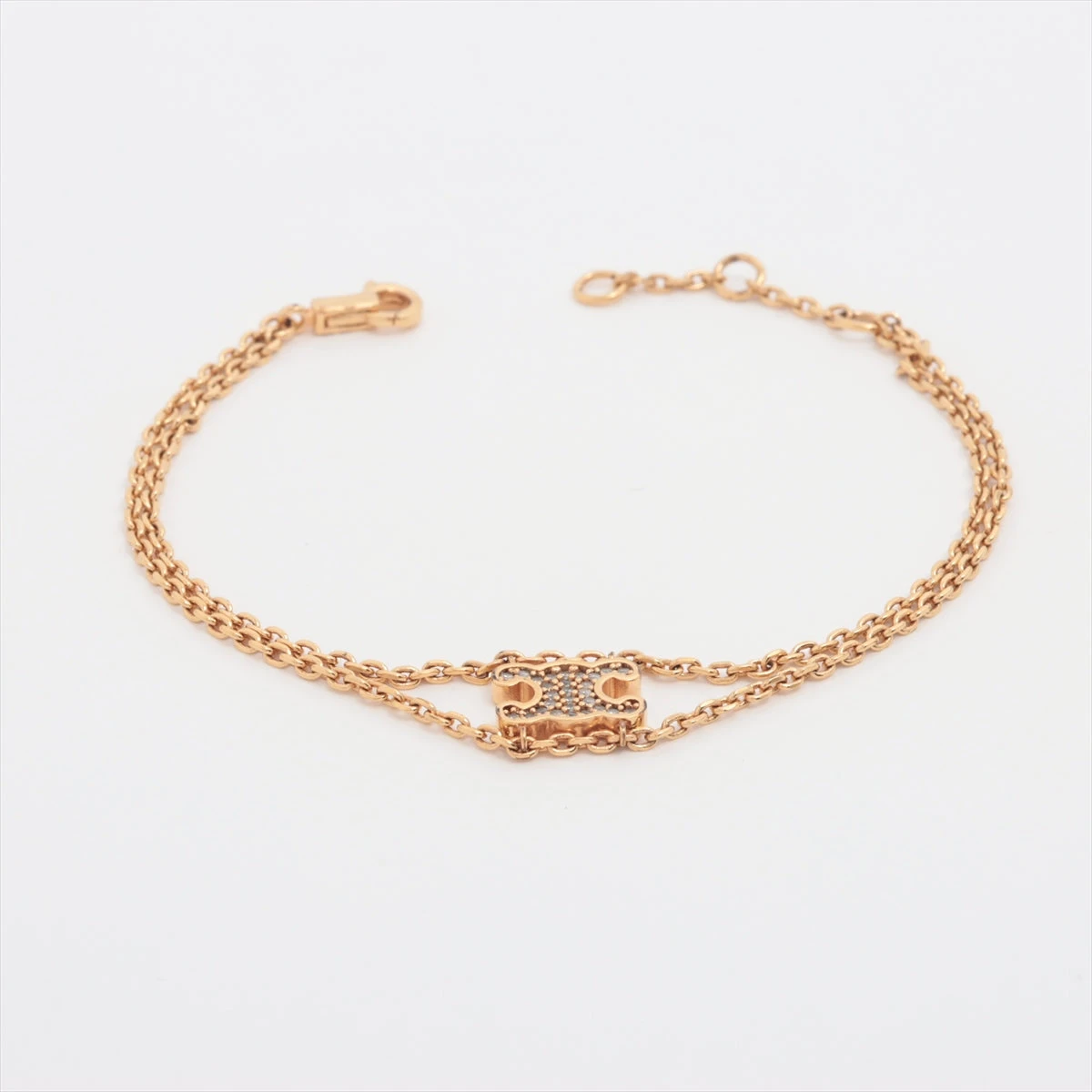 【極美品⭐︎付属品完備】セリーヌ　現行　トリオンフ　　レザー　ブレスレット 1058003431863137_01_3565.jpeg