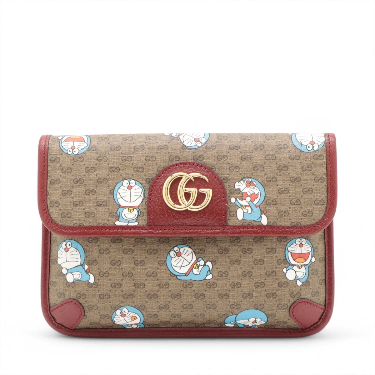 グッチ　ボディバッグ　ウエストポーチ　GG総柄　スプリーム　ロゴ　PVCレザー GUCCI グッチ GGスプリーム ウエストバッグ ボディバッグ