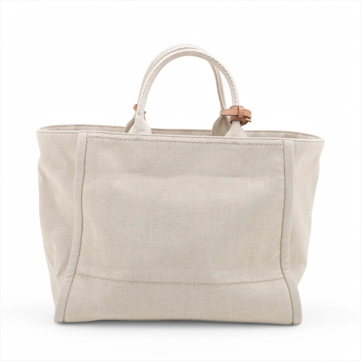 PRADA ベージュ レザー ハンドバッグ 中古】 プラダ PRADA ショルダーバッグ ハンドバッグ レザー