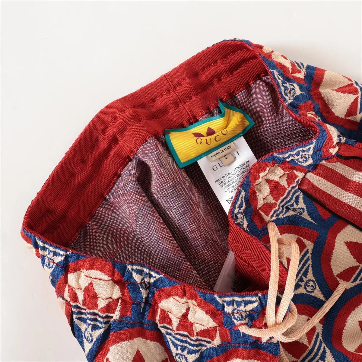 グッチ×アディダス GG レーヨン×ナイロン ショートパンツ S レディース