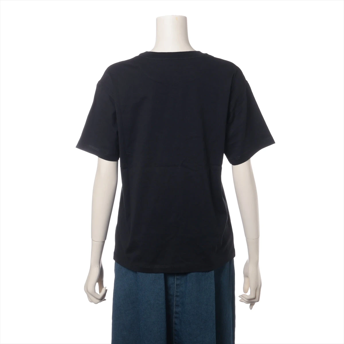 エルメス コットン Tシャツ 36 レディース ブラック L