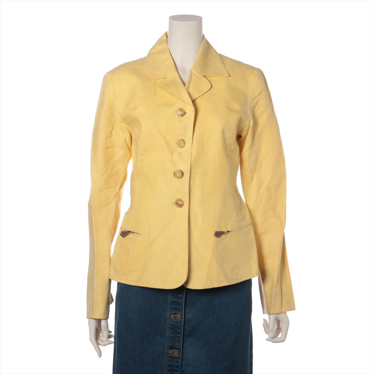 エルメス ジャケット ALLU online store｜イエロー(黄色)｜中古