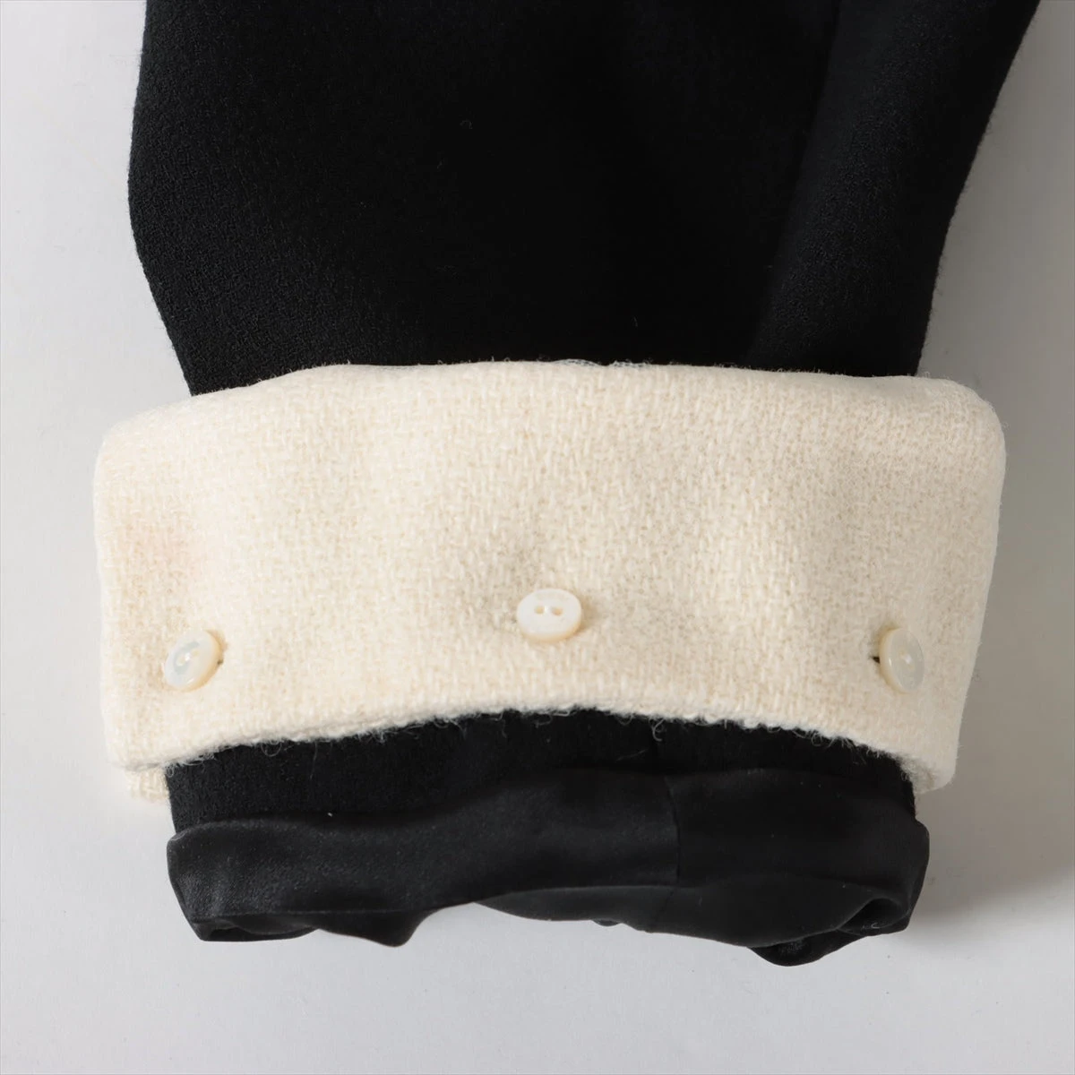 CHANEL COCOボタンシルクドレス シャネル CHANEL ココボタン シルク ワンピース