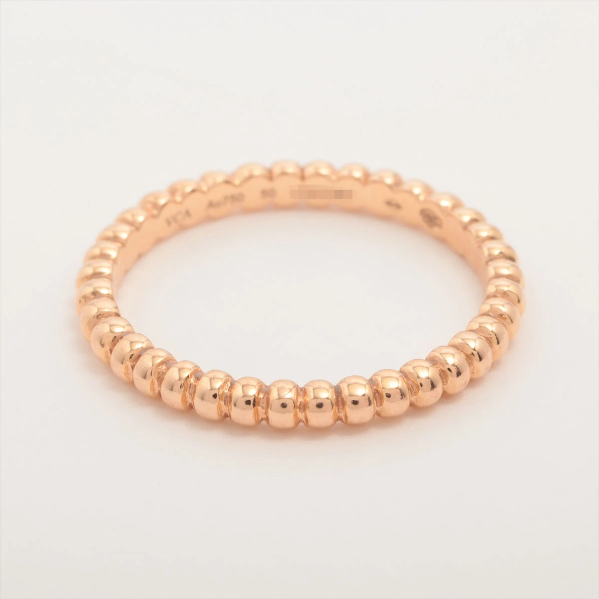 ヴァンクリーフ&アーペル ペルレ リング 750(PG) 2.0g 50 ヴァンクリーフ&アーペル ペルレ リング 750(PG) 2.0g 50