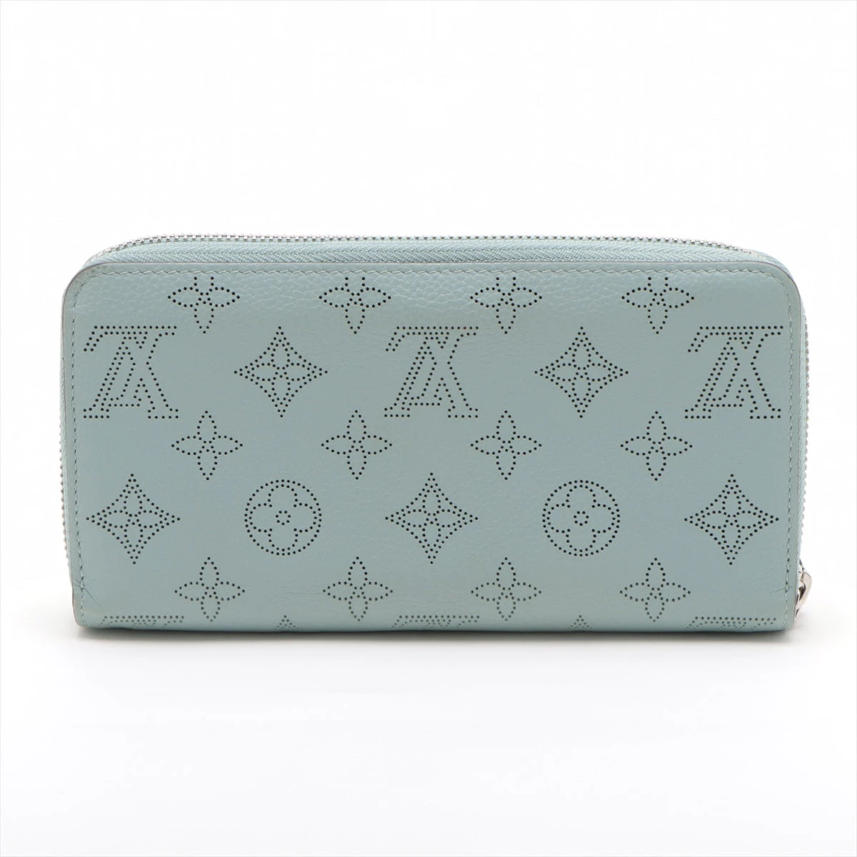 美品 ルイヴィトン マヒナ モノグラム イヴォワール ジッピー