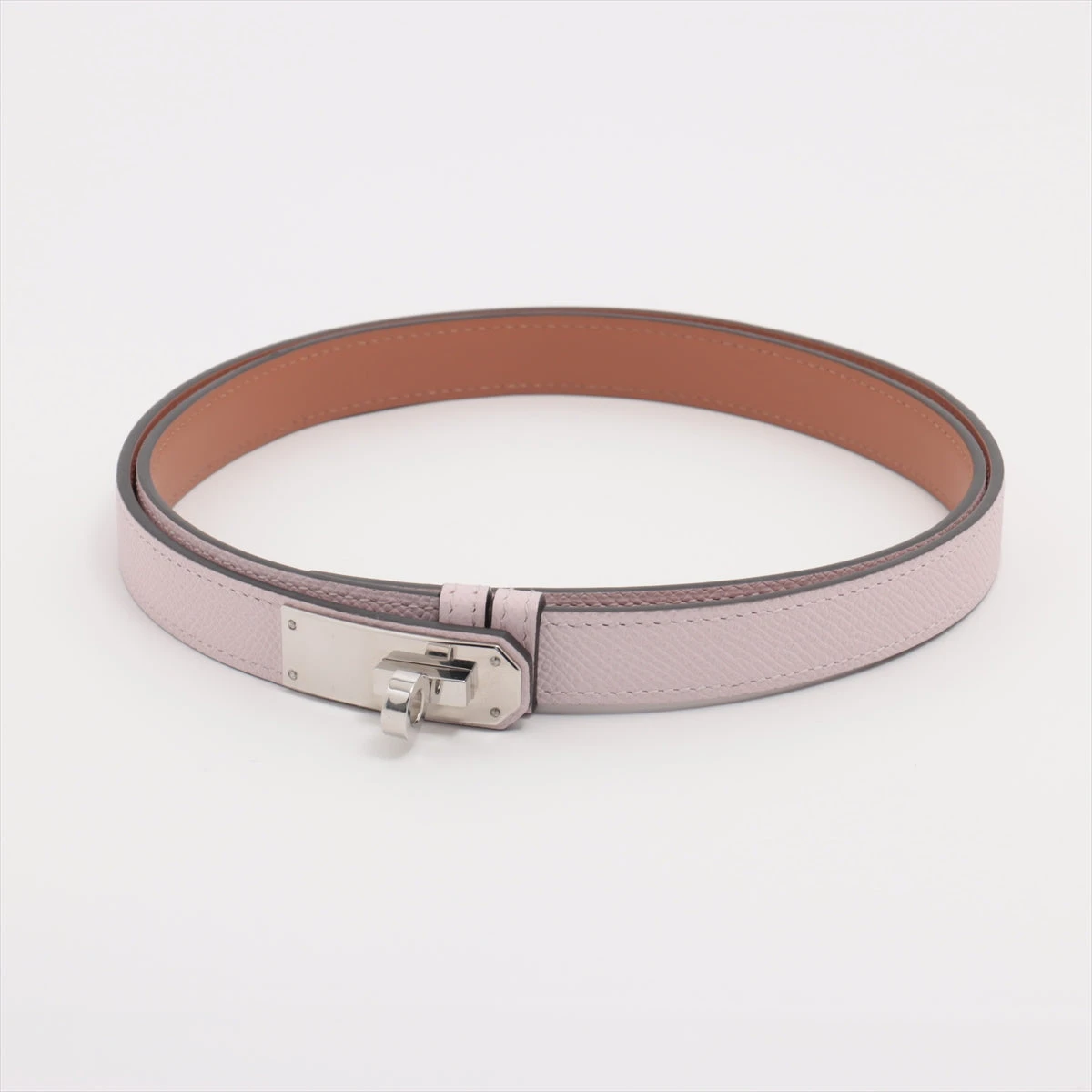 未使用級✨ HERMES エルメス レザー ベルト ピンク エルメス ベルト｜ピンク｜中古ブランド品・ブランド古着通販