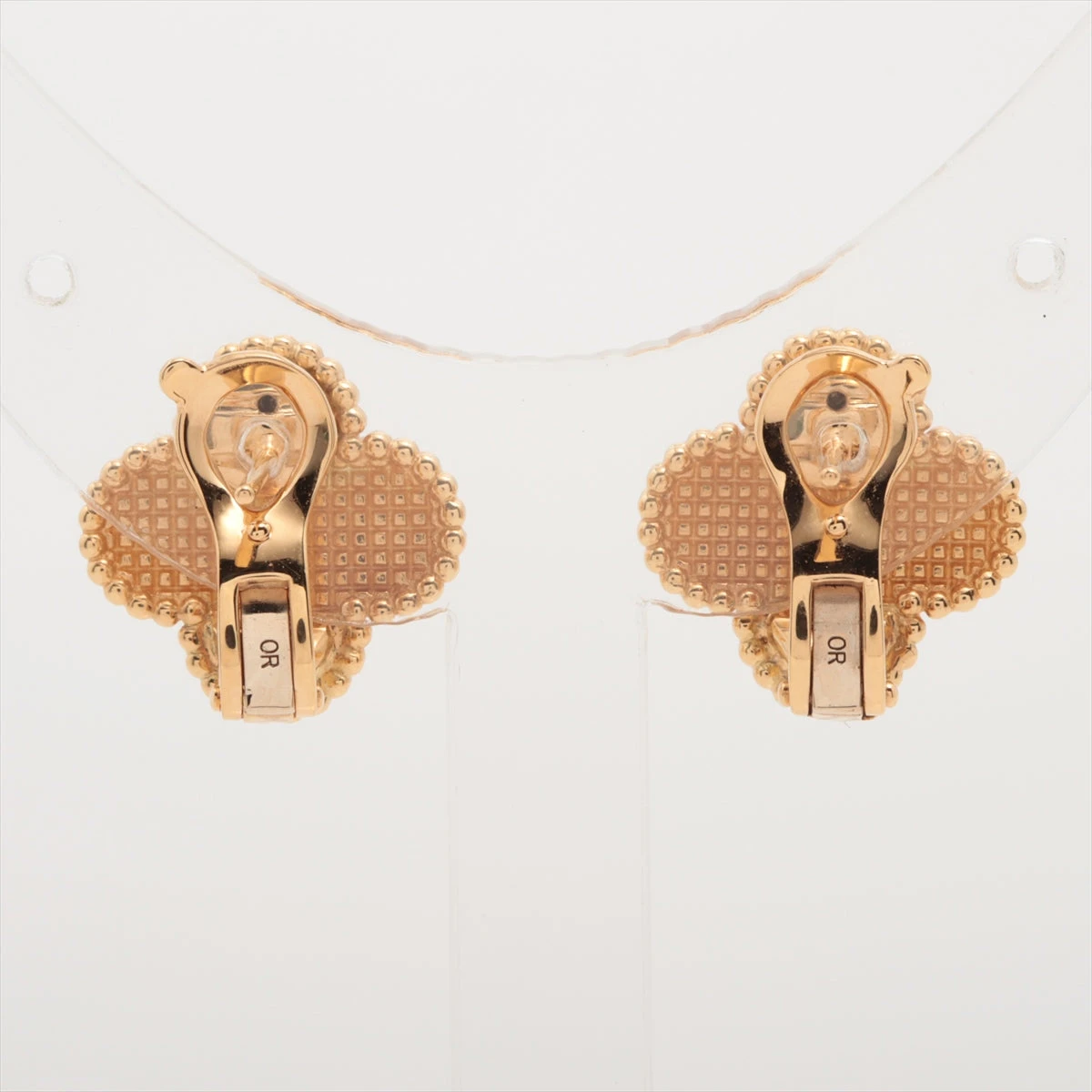 ヴァンクリーフ&アーペル ヴィンテージアルハンブラ ピアス 750(YG