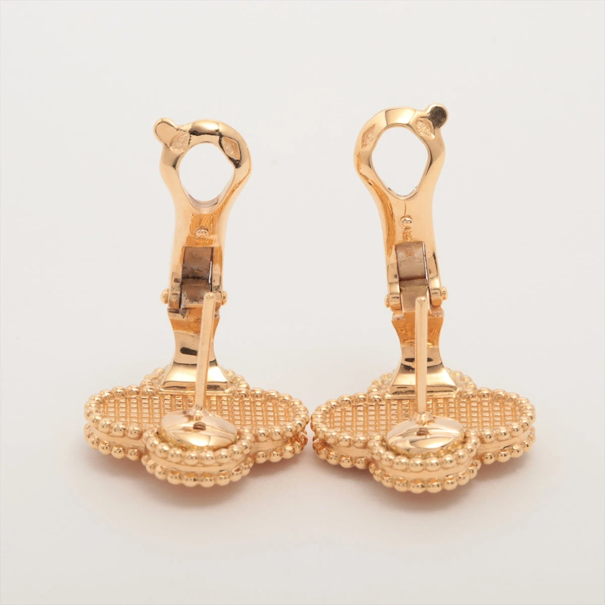 ヴァンクリーフ&アーペル ヴィンテージアルハンブラ ピアス 750(YG