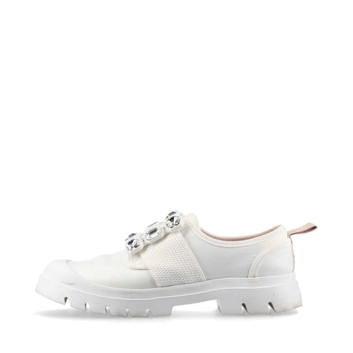 ROGER VIVIER ホワイトスニーカー 箱付き37（ロジェ ヴィヴィエ