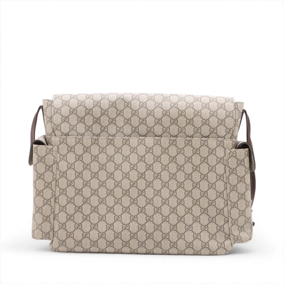 グッチ GGスプリーム PVC ショルダーバッグ ベージュ 211131