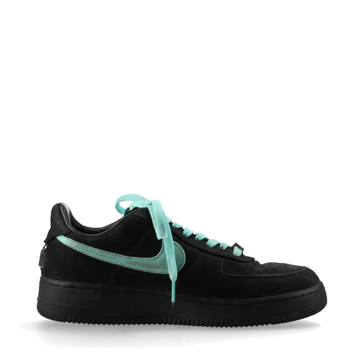 ティファニー×ナイキ AIR FORCE 1 レザー×ファブリック スニーカー 