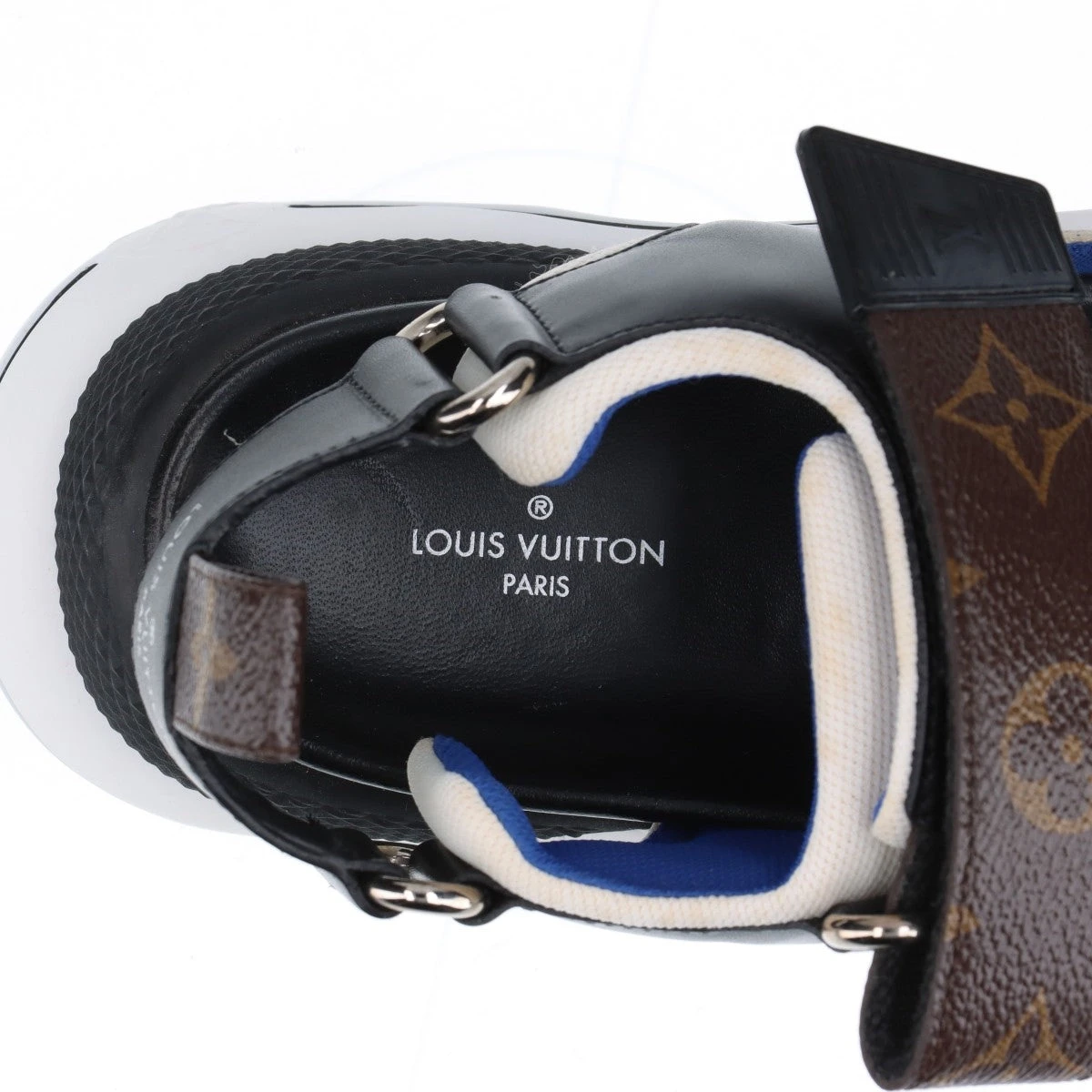 Louisvuitton サンダル　36 1/2 ヴィトン LVアークライトライン 19年 PVC×レザー サンダル 36 1