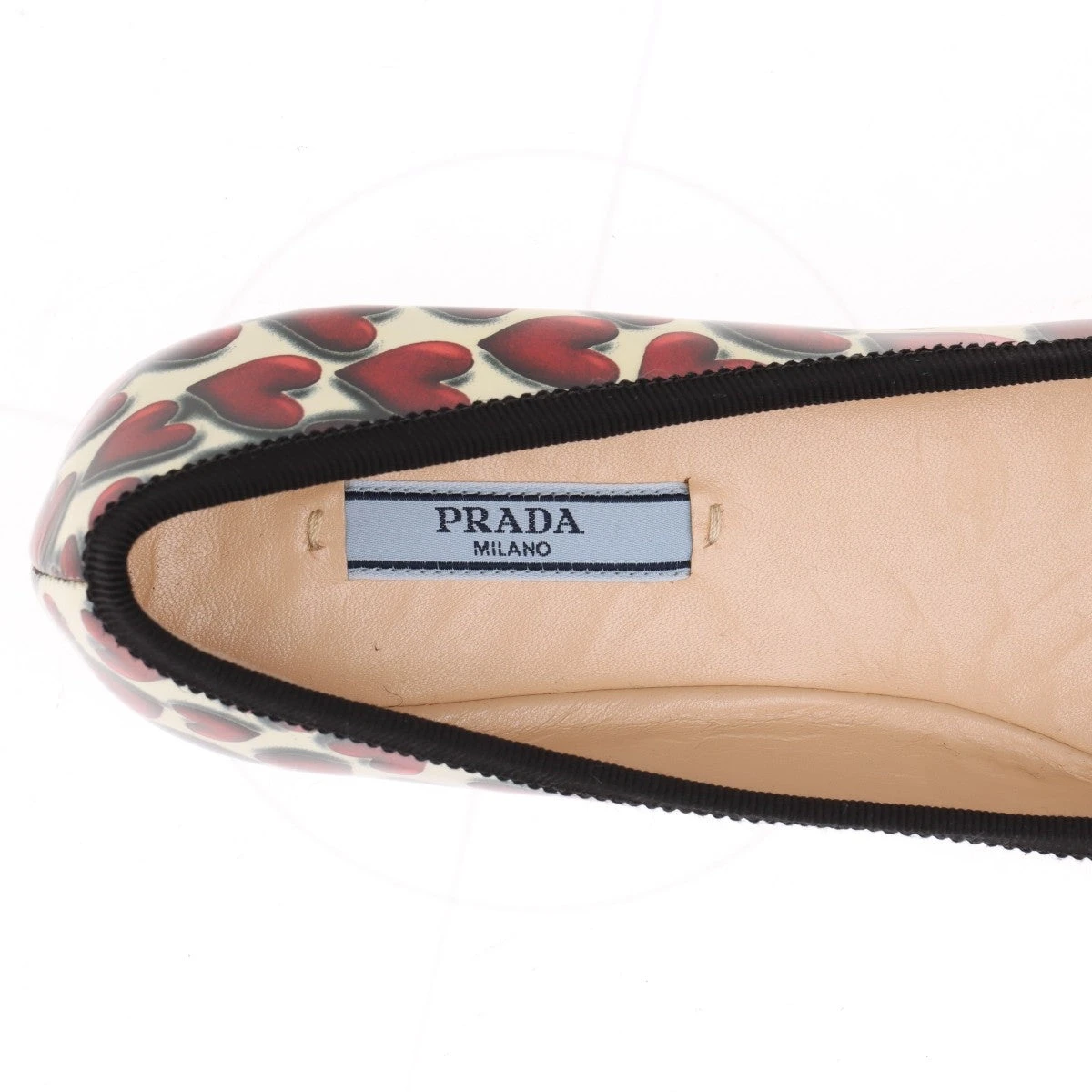 PRADA バレエシューズ　36 PRADA プラダ バレエシューズ フラットシューズ 黒 ブラック 36