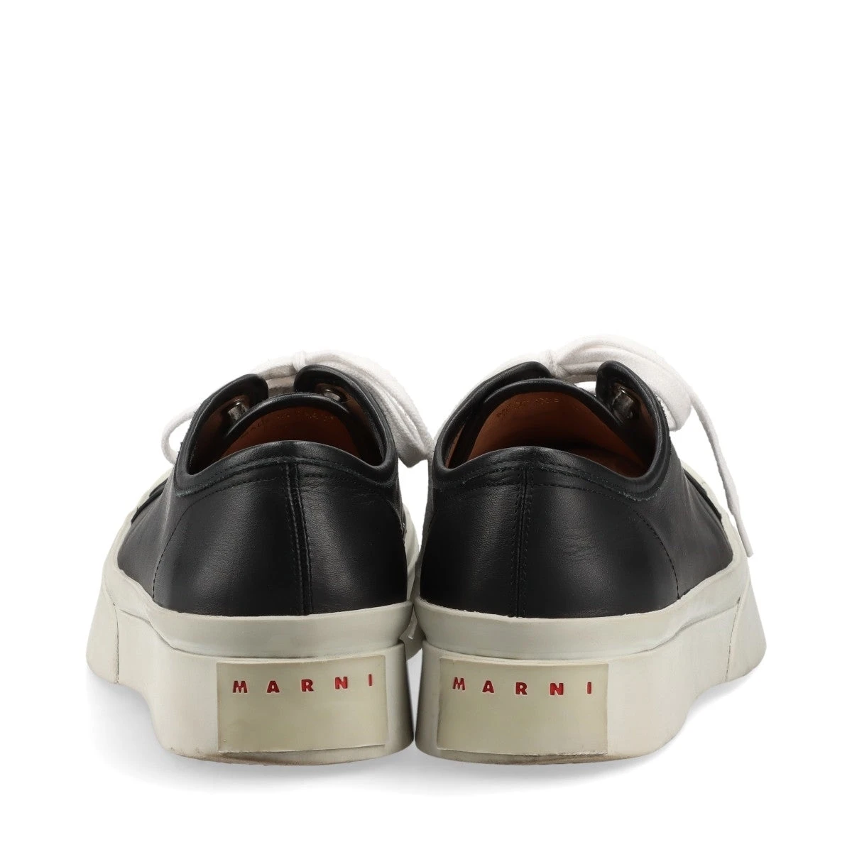 【未使用/新品同様】MARNI カラーブロックバンデッド本革レザースニーカー41 未使用/新品同様】MARNI カラーブロックバンデッド本革レザー