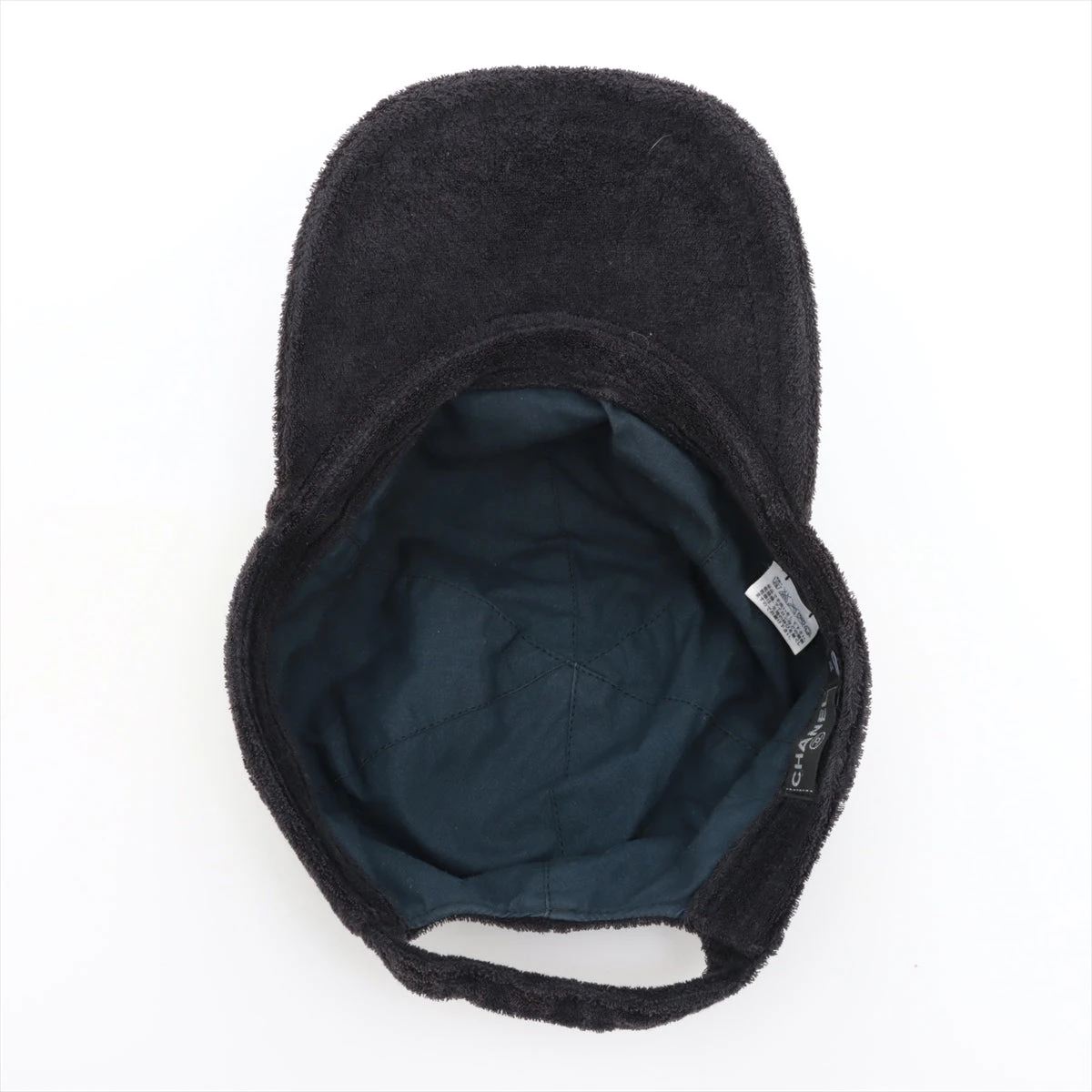 シャネル ココマーク キャップ コットン ブラック A3508119｜中古