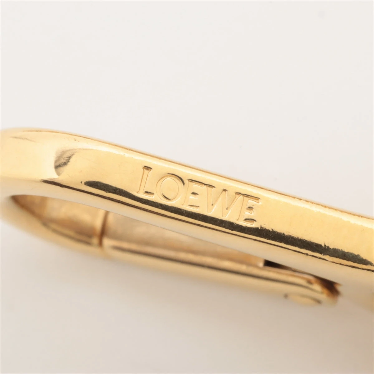 ロエベ ドーナツ チェーン ストラップ GP ゴールド A3506242