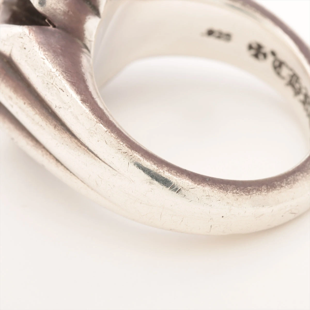 クロムハーツ　ラージカットアウトCHプラス CHROME HEARTS クロムハーツ カットアウトCHプラスリング ラージ