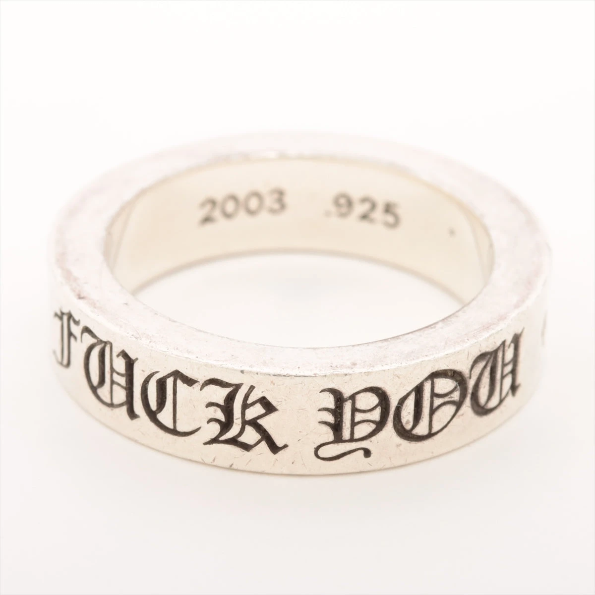 むぅページ 楽天市場】【CHROME HEARTS クロムハーツ】6mm Spacer Ring FUCK