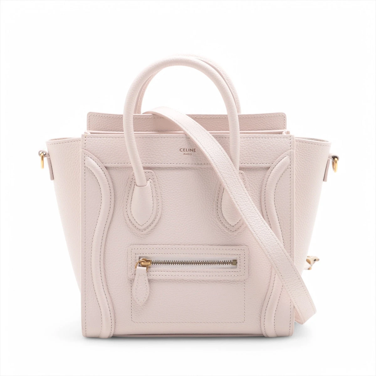 CELINE　ラゲージ　ナノショッパー　ハンドバッグ　2way　ピンク　セリーヌ セリーヌ(CELINE)セリーヌ ラゲージ ナノショッパー 2way