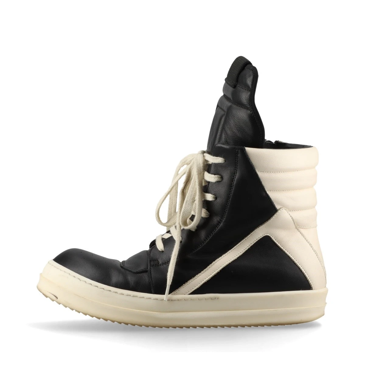 Rick Owens リックオウエンス・ジオバスケットレザーハイカットスニーカー Rick Owens リックオウエンス GEO BASKET ジオバスケット レザー