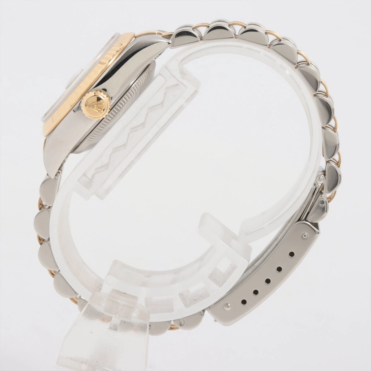 ロレックス デイトジャスト 79173 SS×YG AT シルバー文字盤 あまりごま