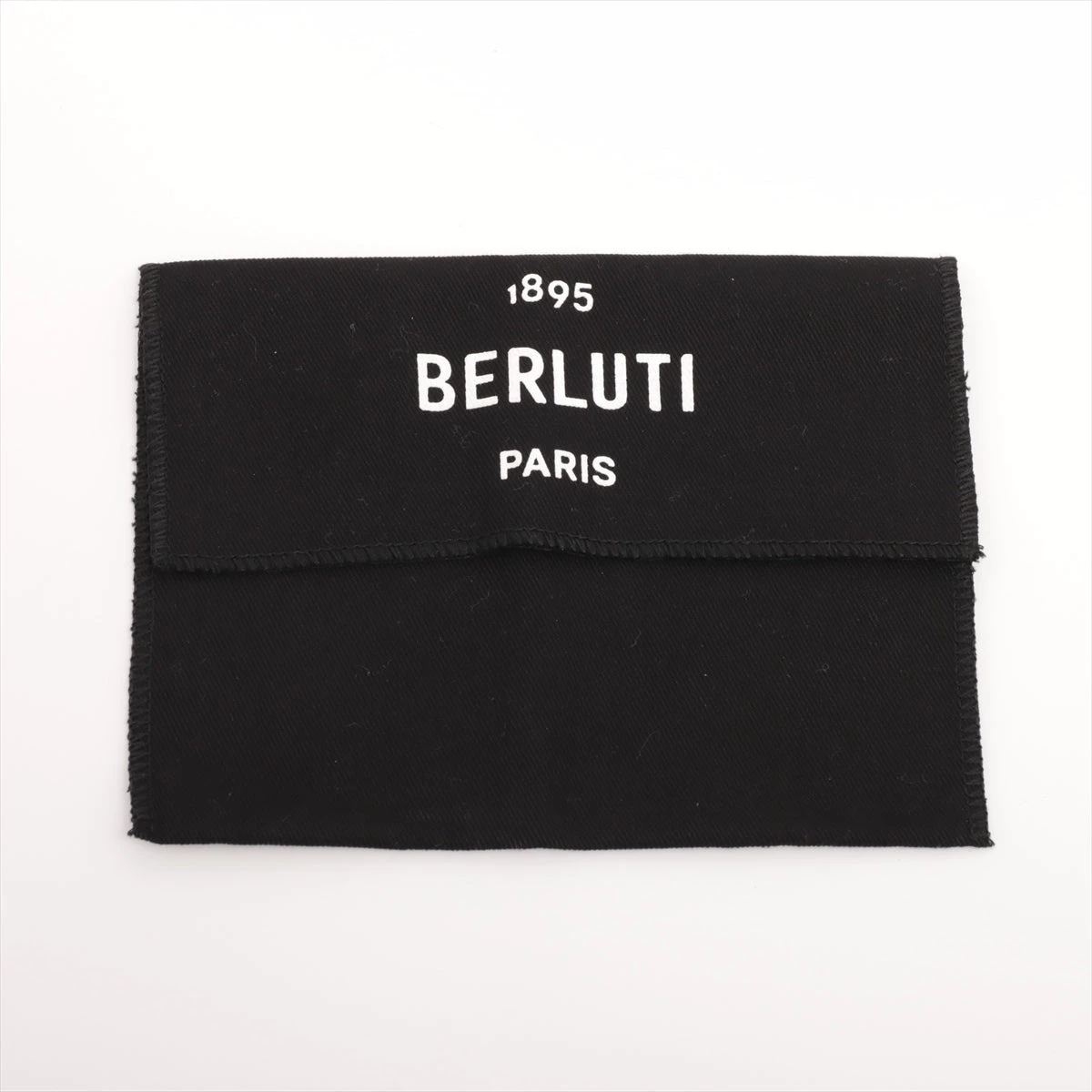 Berluti カードケース マネークリップ カリグラフィ レザー ブラック