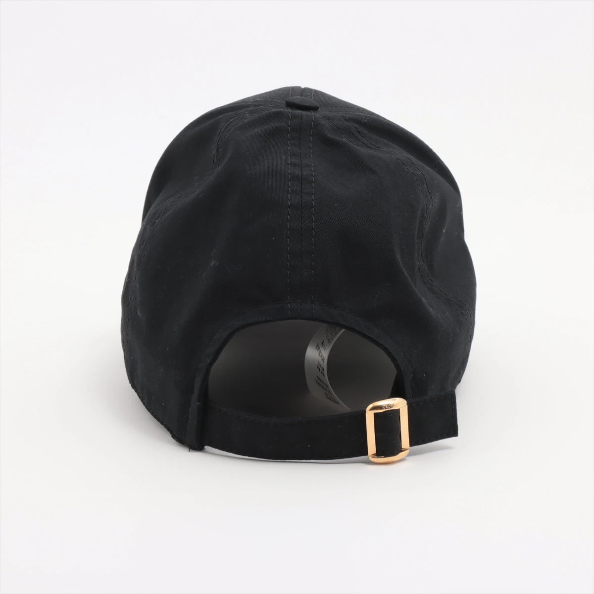 セリーヌ 2AUT6969P トリオンフ キャップ L コットン ブラック