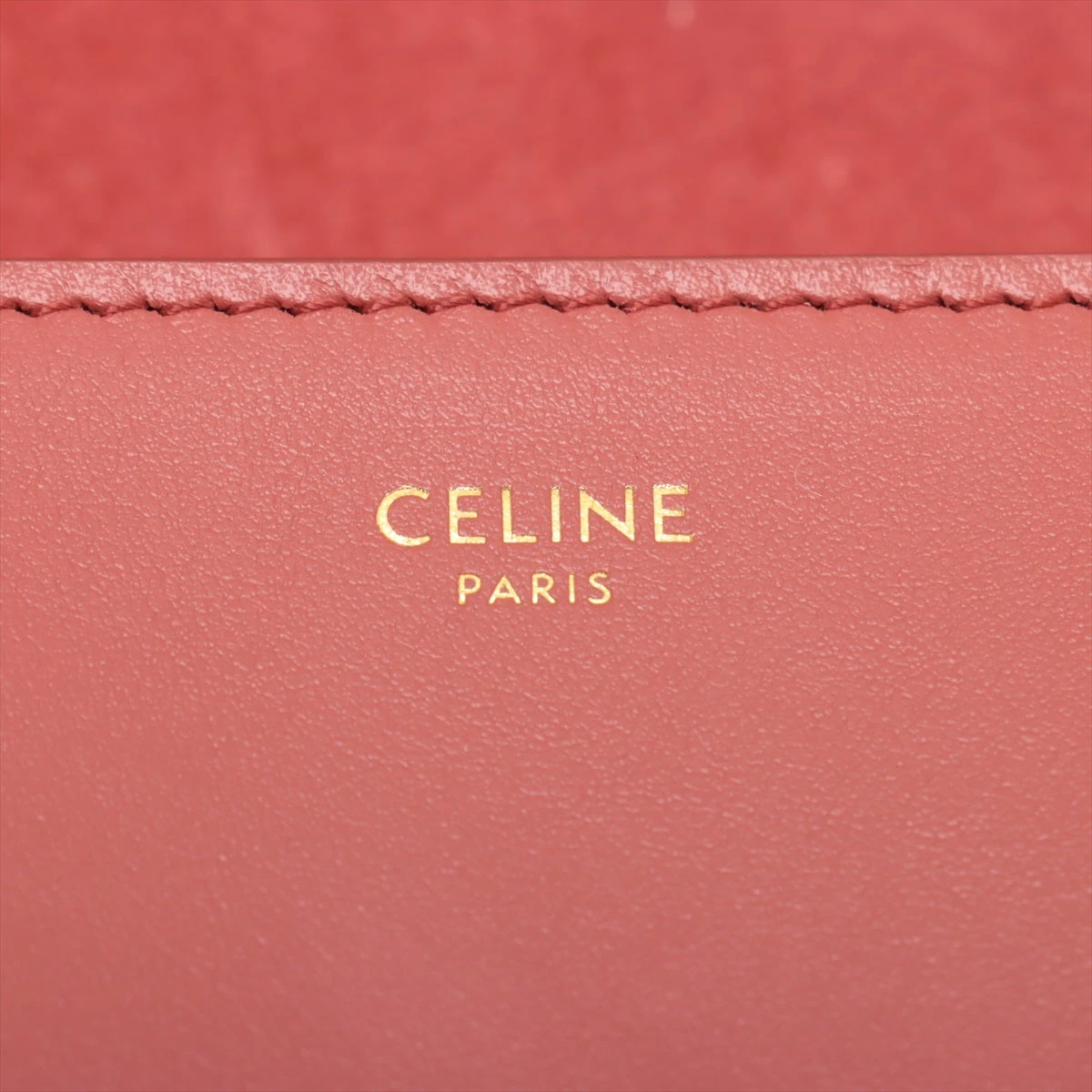 セリーヌ フォルコ キュイル トリオンフ レザー ショルダー