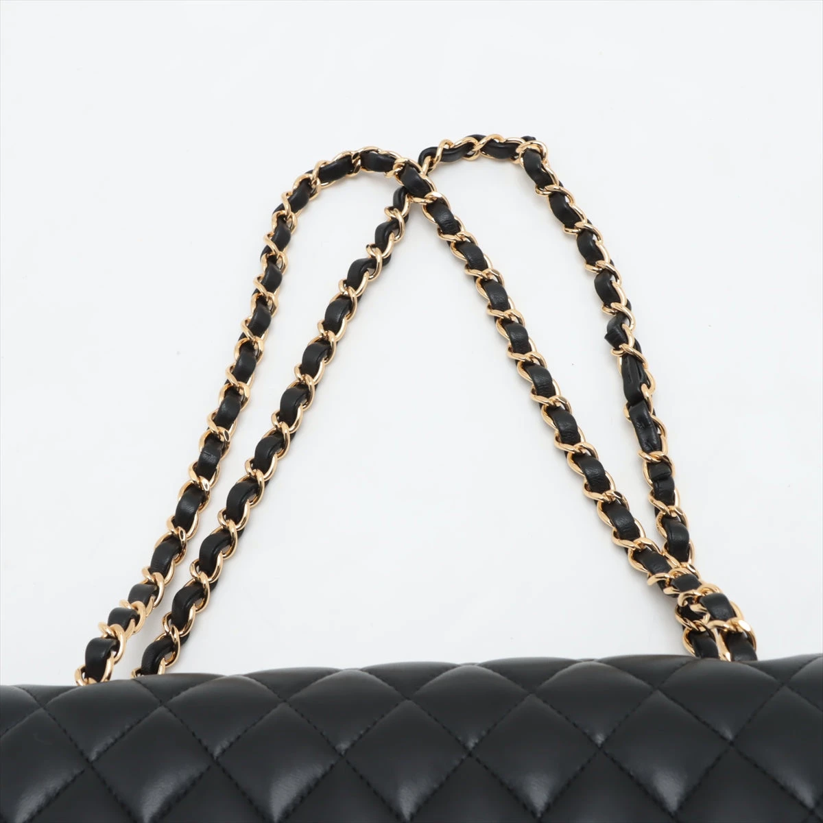 シャネル マトラッセ25 ラムスキン ダブルフラップ ダブル