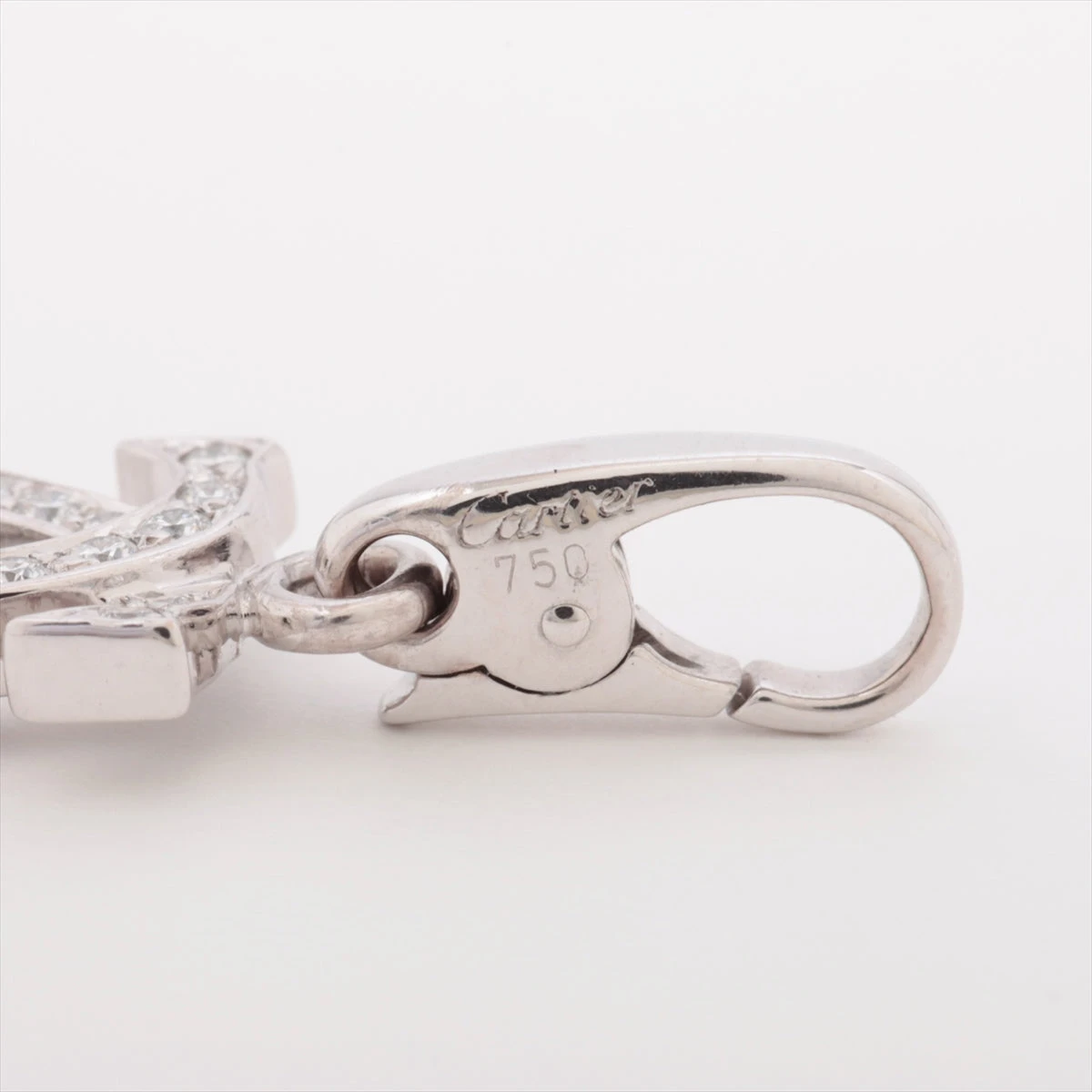 カルティエ2Cチャーム　WGダイヤ♡ Cartier カルティエ 2Cチャーム ダイヤモンド WG ホワイト