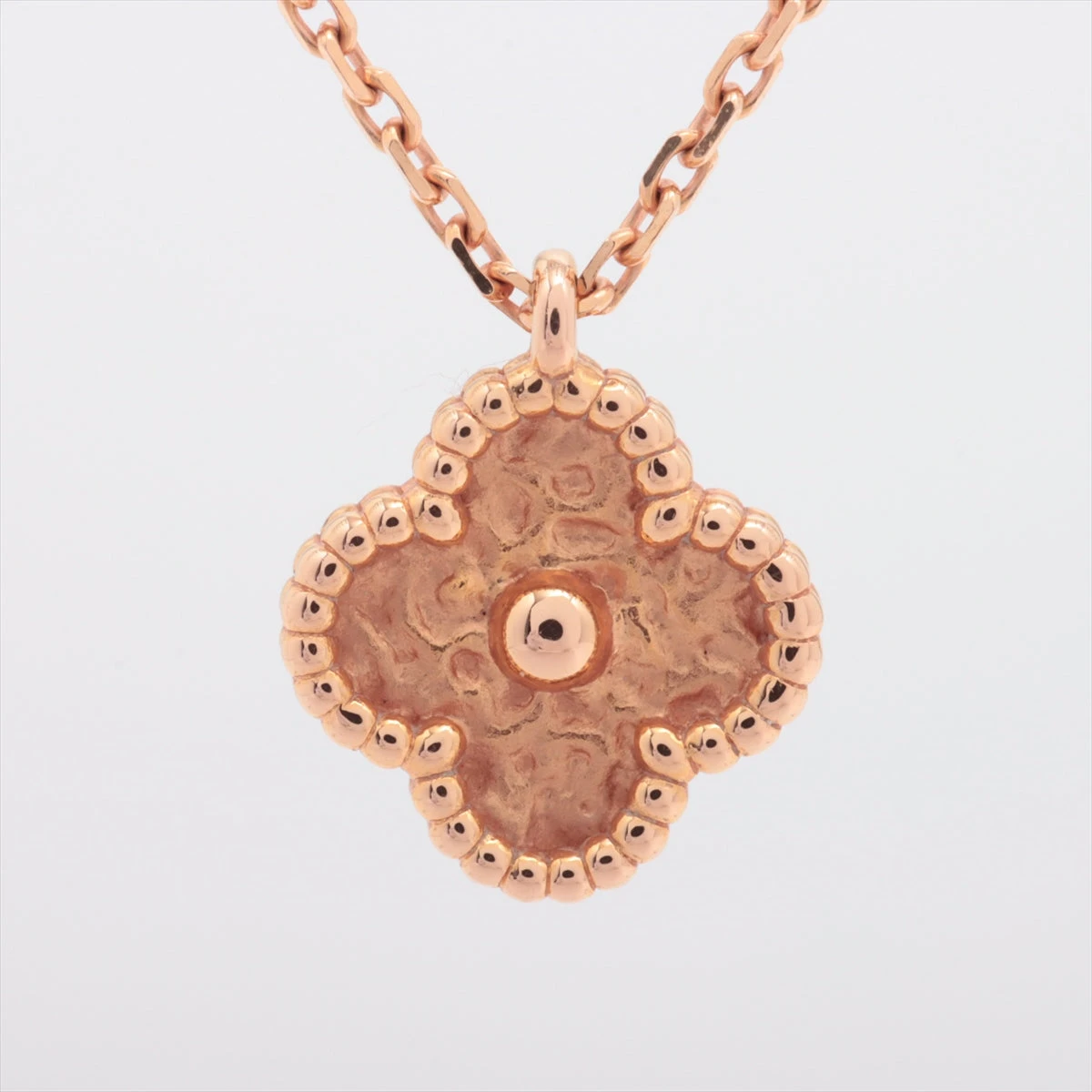 ヴァンクリーフ&アーペル スウィートアルハンブラ ネックレス 750(PG