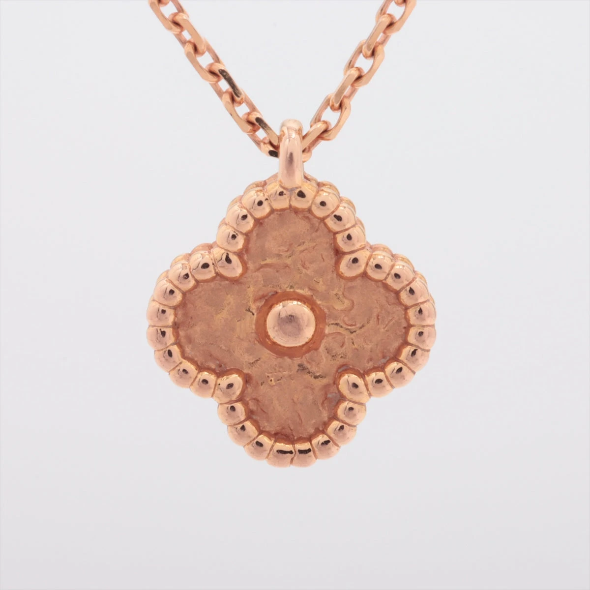 ヴァンクリーフ&アーペル スウィートアルハンブラ ネックレス 750(PG