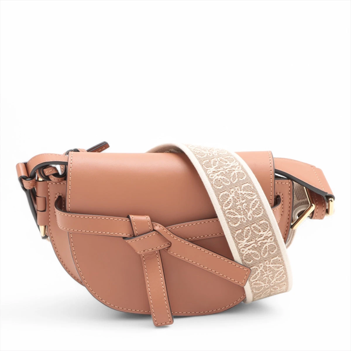 関税送料込★LOEWE★ゲートデュアル ミニ ショルダーバッグ LOEWE ゲートデュアル バッグ ミニ ジャカード バイカラー