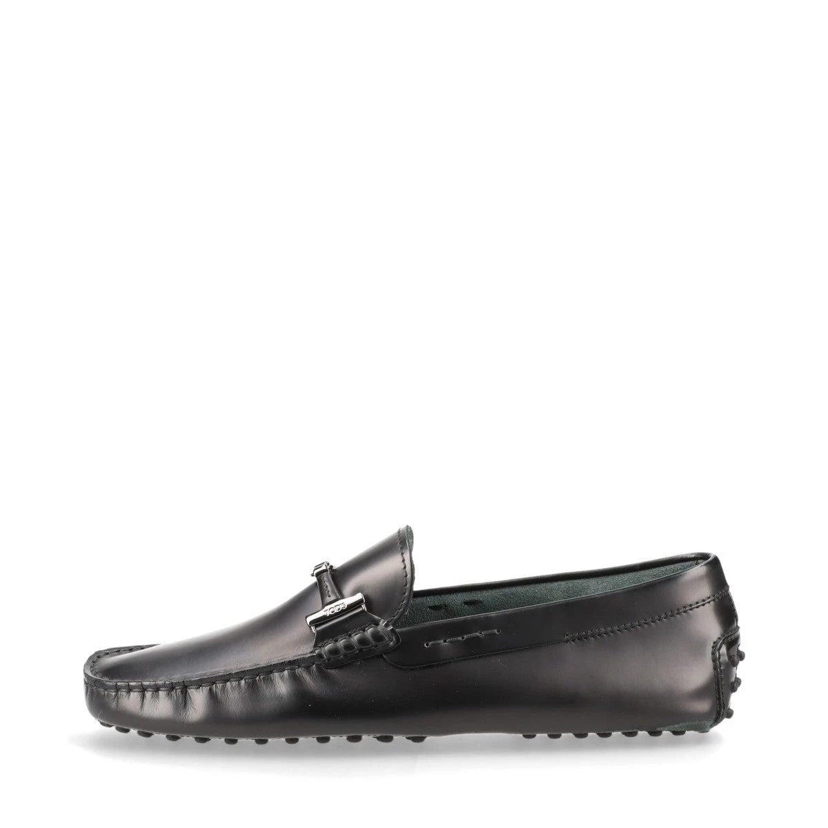 新品未使用★TOD'S・レザー切替 サイドロゴ ドライビングシューズ　8 新品未使用☆TOD'S・レザー切替 サイドロゴ ドライビングシューズ 8